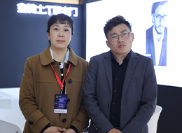 2023北京門展，中國(guó)木門網(wǎng)專訪金騎士T型木門胡晉榮