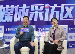 2023重慶門博會，中國木門網(wǎng)專訪拓遠新材譚耀東