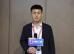 2023北京門展，中國(guó)木門網(wǎng)專訪木色優(yōu)品木門總經(jīng)理劉彩占