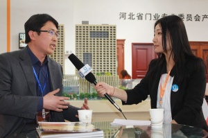 2013北京門展中國木門網專訪-河北省門業(yè)專業(yè)委員會